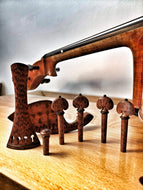 Violin Accessories, Full Set Snakewood