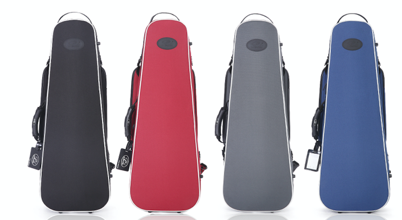 Pedi バイオリンケース 三角型 P100 (グレー) 緊迫ウクライナ情勢 楽器、手芸、コレクション 